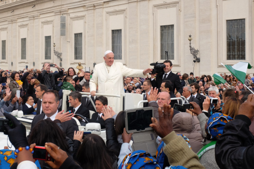 Pope Francis at general audience