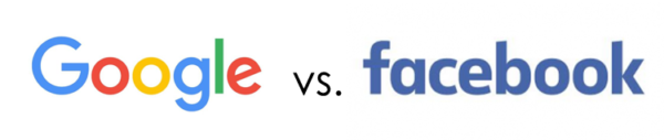 start a media company google vs facebook