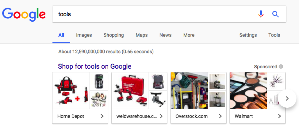 showcase shopping ads
