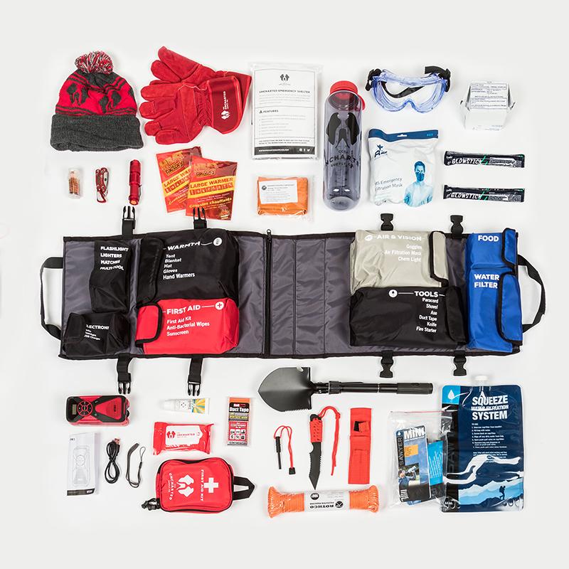 uncharted survival backpack kit