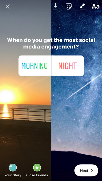 Poll Your Instagram Followers On Demand - Business 2 Community