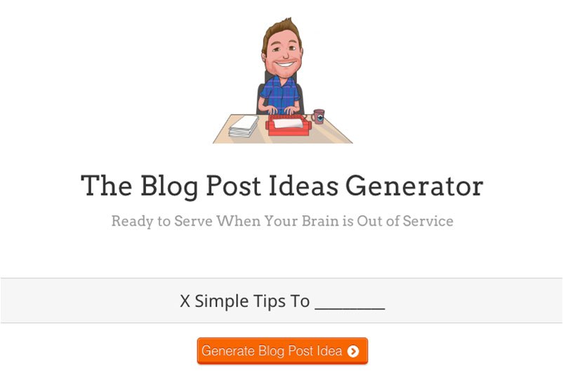 BuildYourOwnBlog.net Topic Generation Tools