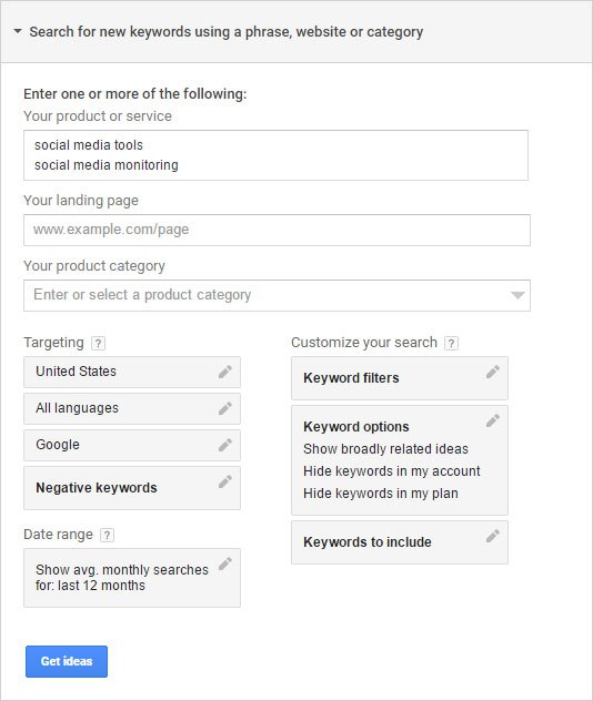 Google Topic Generation Tools