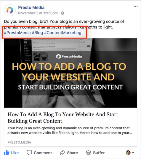Social Media Followers Hashtags