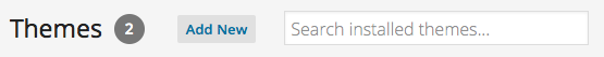 Add a new theme
