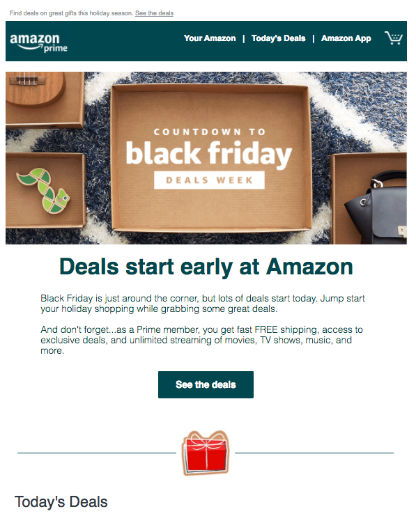 Todays Amazon Black Friday specials
