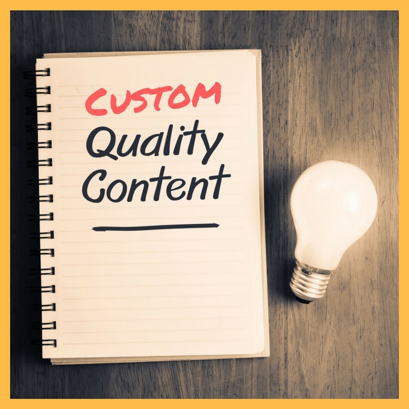 custom quality content on paper