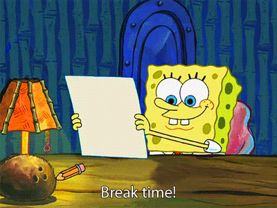 take a break to stop procrastinating