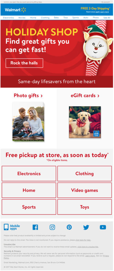 walmart email