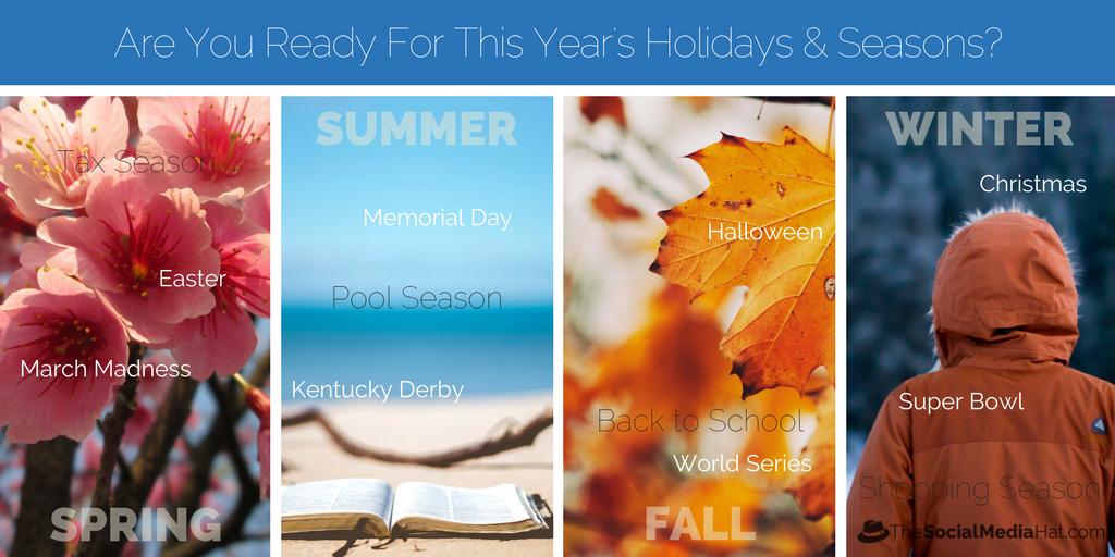 How To Plan Your Blog Around Holidays and Seasonal Events