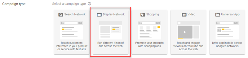 display network remarketing gmail campaign