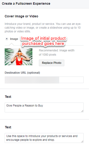 post-holiday facebook ads for ecommerce collection ads