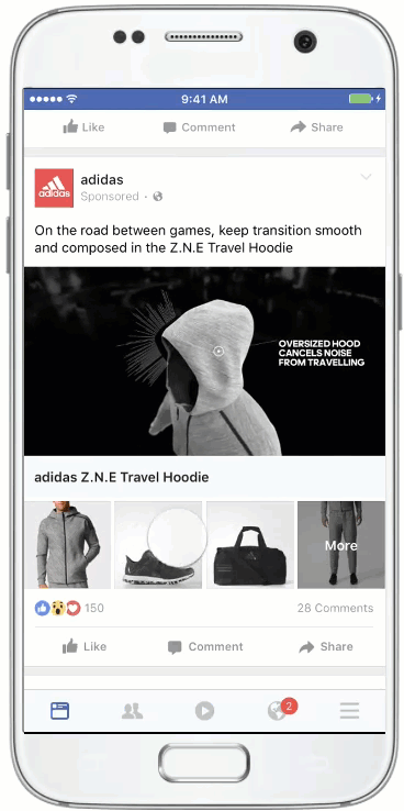facebook collection ads