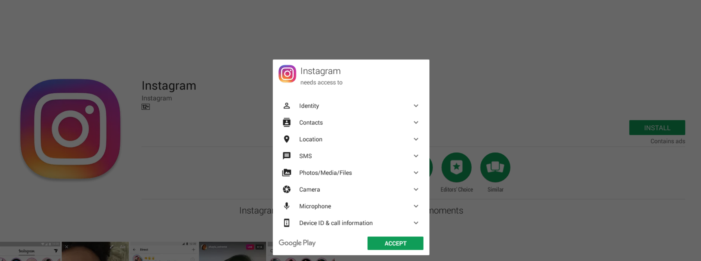 access instagram without a phone