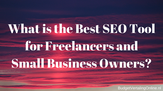 ‘What is the Best SEO Tool for Freelancers and Small Business Owners?’ Choosing the best SEO tool for you can be a hard task, especially for freelancers and small business owners. In this blog, I discuss why you need an SEO tool and what factors you need to consider when picking the best SEO tool for you. Then, I explore some of the finest SEO tools currently available, so you know from which ones you can pick: http://bit.ly/BestSEOTool