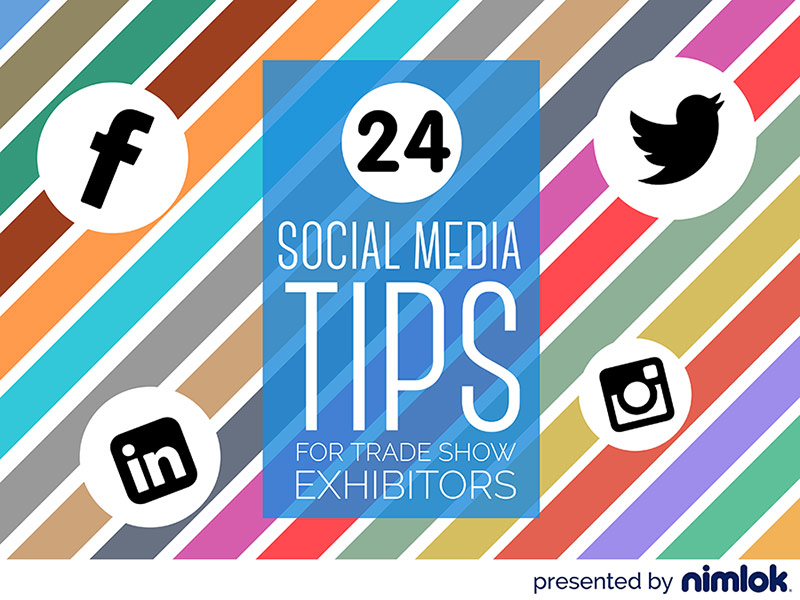 social media tips for trade show exhibitors