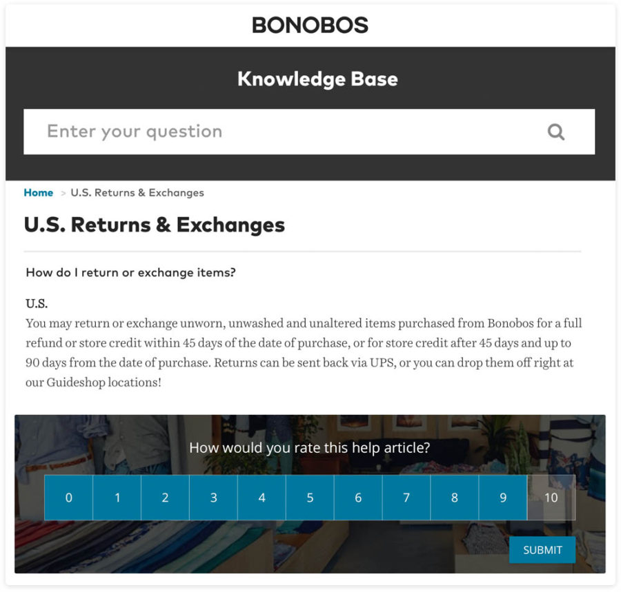 Bonobos knowledge base article survey