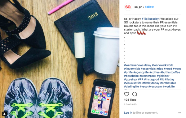 Strategic Objectives social media post