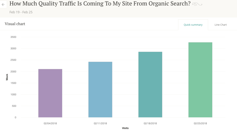 Organic Search Traffic Report