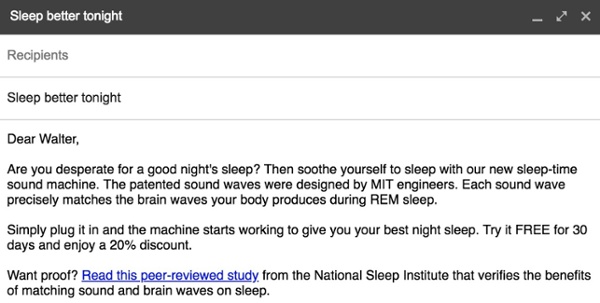 Write Persuasive Sales Emails that Really Work Using the six Us