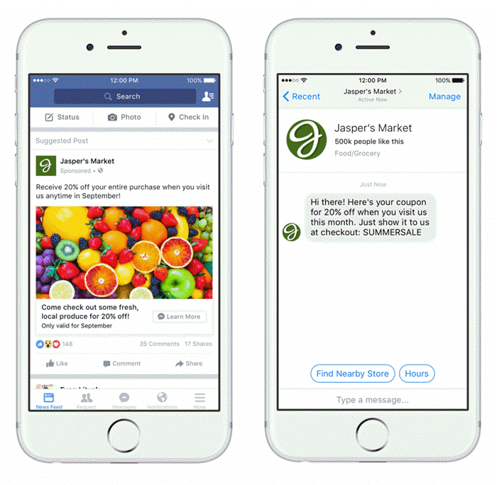 facebook click to messenger ads