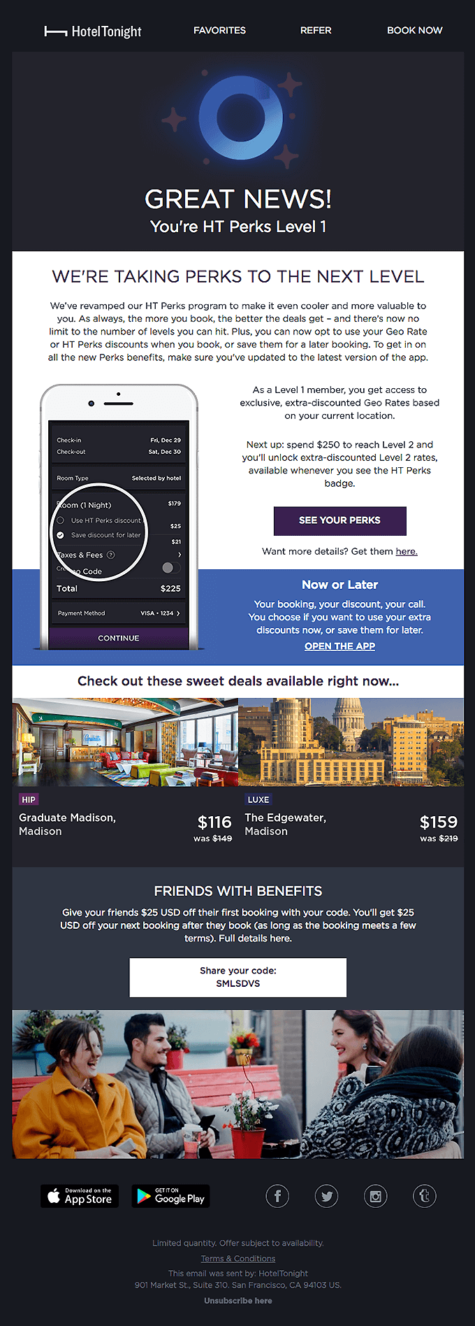 Great News – Offer Emails Based on Customer Behavior