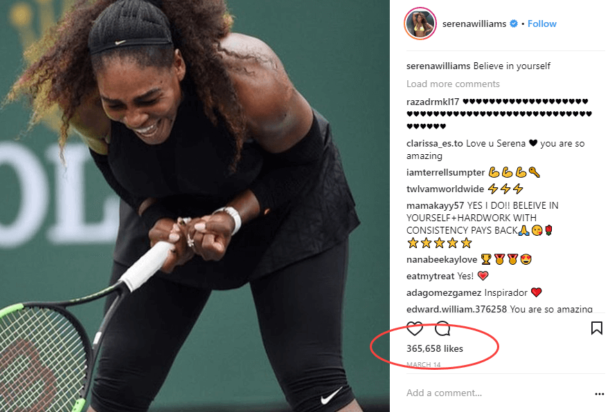 Serena Williams is a Nike Influencer