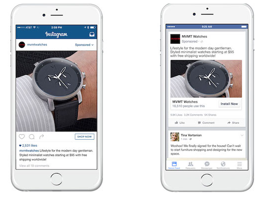 leveraging FB and Insta ads for brand
