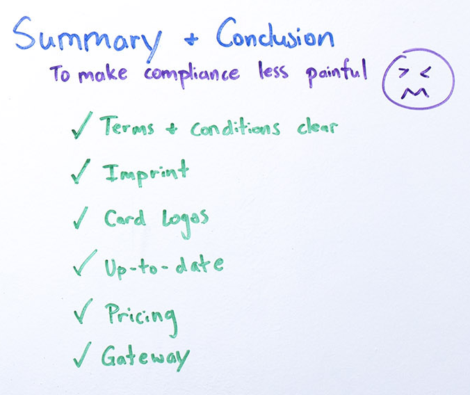 Steps for a smooth compliance process