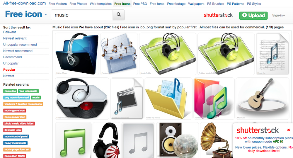 Free Icon Marketplaces And Websites All Free Download