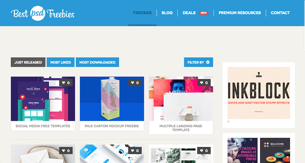Free Icon Marketplaces And Websites Best PSD Freebies