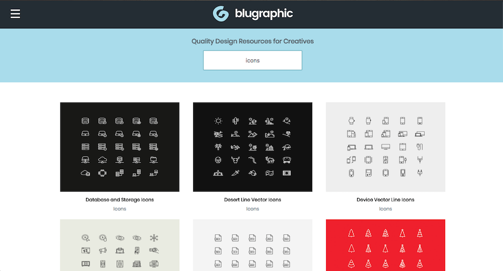 Free Icon Marketplaces And Websites Blugraphics