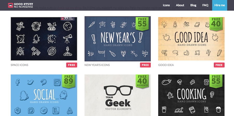 Free Icon Marketplaces And Websites Good Stuff No Nonsense