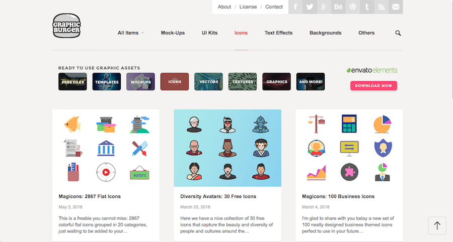 Free Icon Marketplaces And Websites GraphicBurger