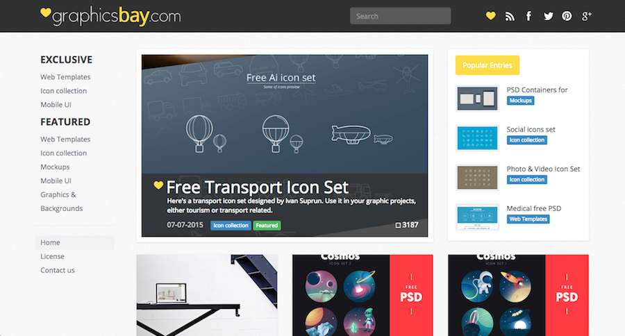 Free Icon Marketplaces And Websites GraphicsBay
