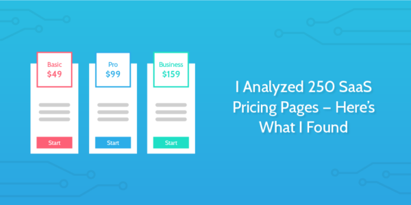 SaaS pricing pages