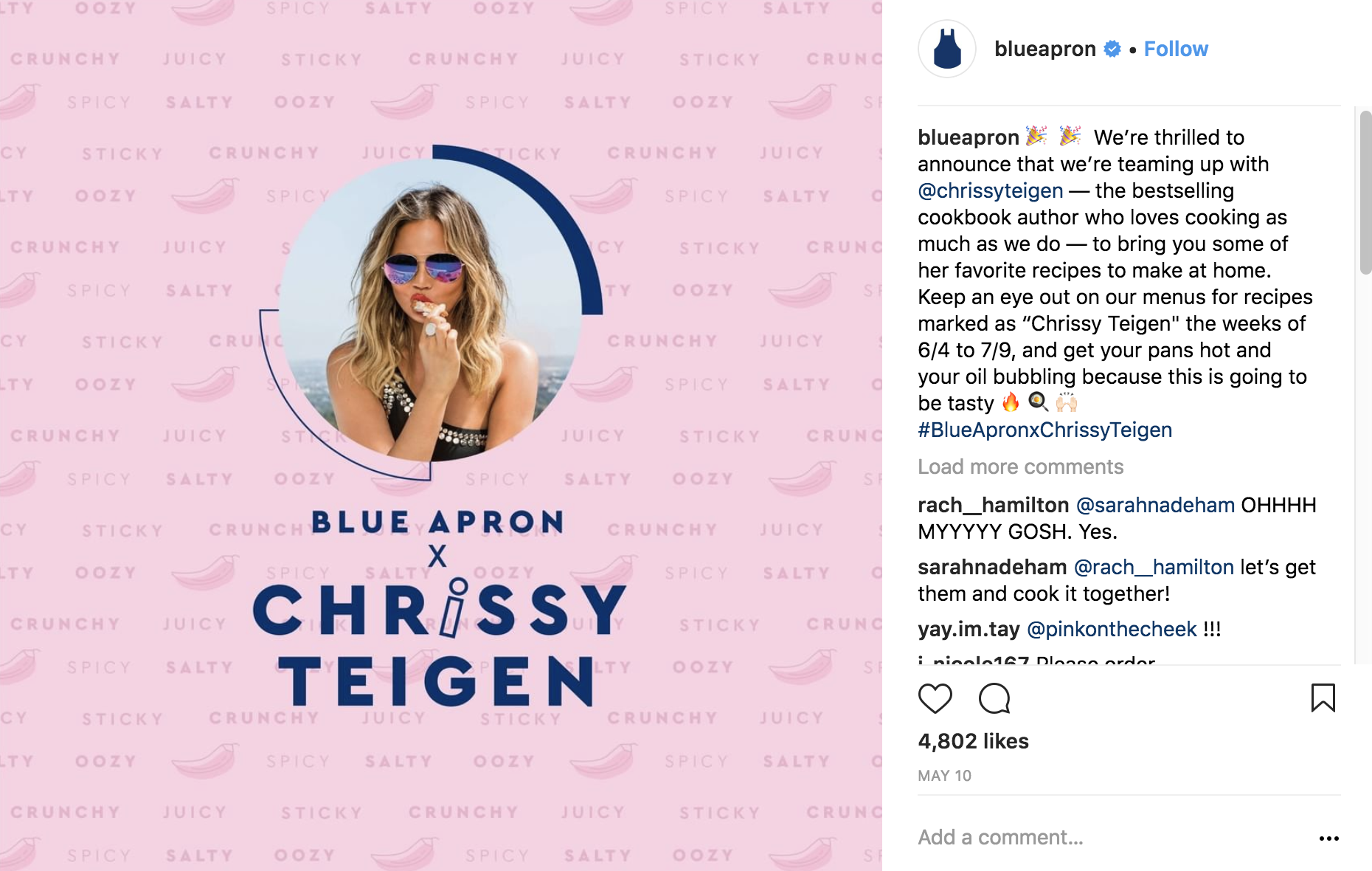 blue-apron-instagram-marketing-strategy
