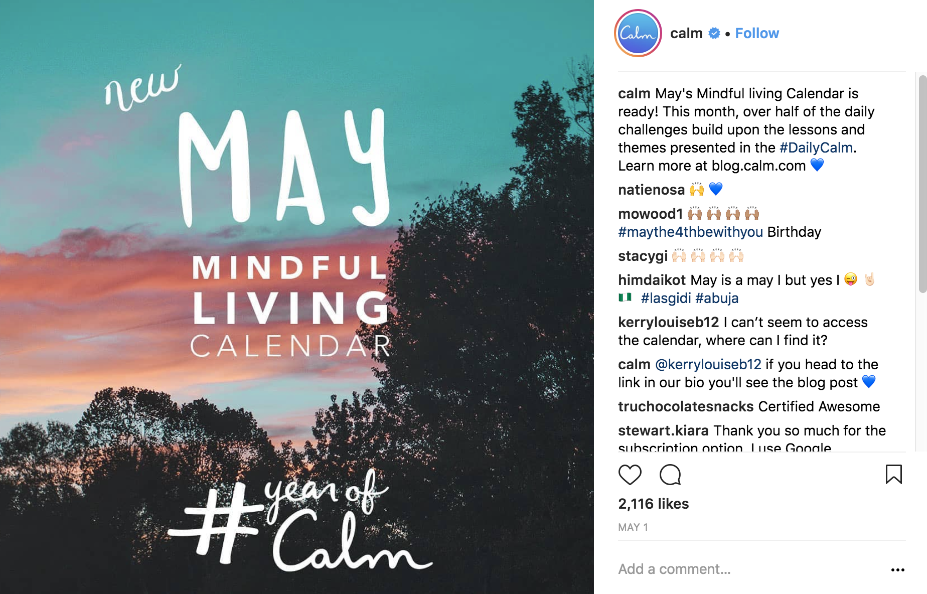 calm-instagra-marketing-strategy