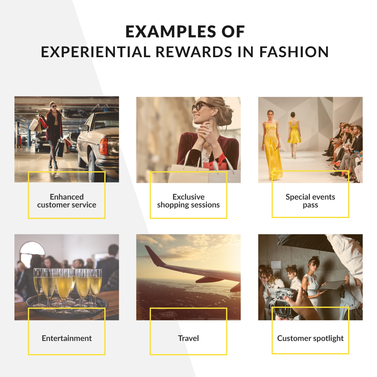 experiential rewards in fashion