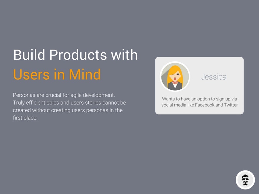 Build products with users in mind