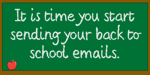 Back to School Email Marketing