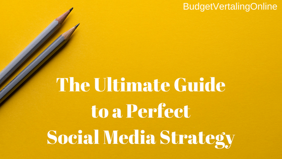 ‘The Ultimate Guide to a Perfect Social Media Strategy’ Marketers who document strategies are 538%25 more likely to report success, those who document processes are 466%25 more likely to be successful, and 88%25 of marketers who set goals actually achieve them. That is why you need a documented social media strategy focused on processes and goals. It will improve your results. Here, you will find everything you need to plan your work and work your plan: http://bit.ly/UltSMS