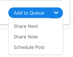 Scheduling options