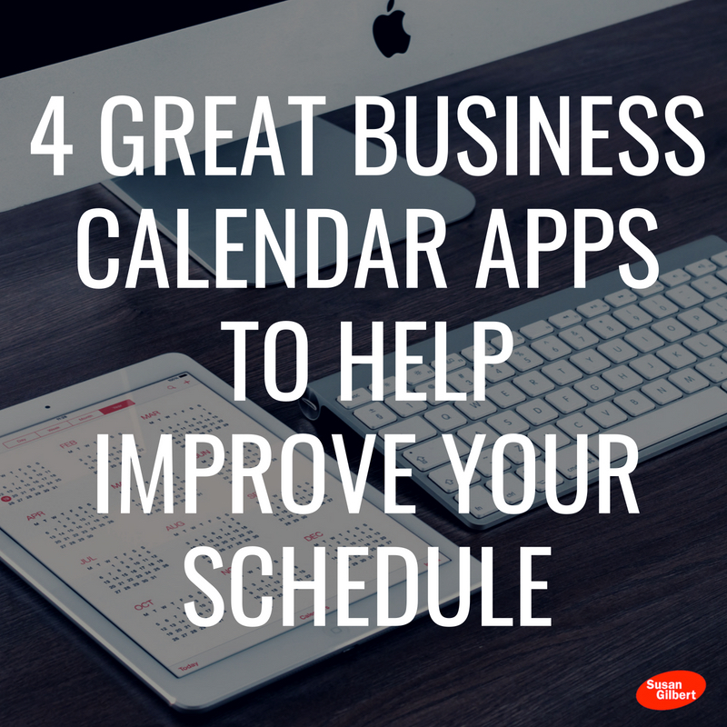 4 Great Business Calendar Apps To Help Improve Your Schedule