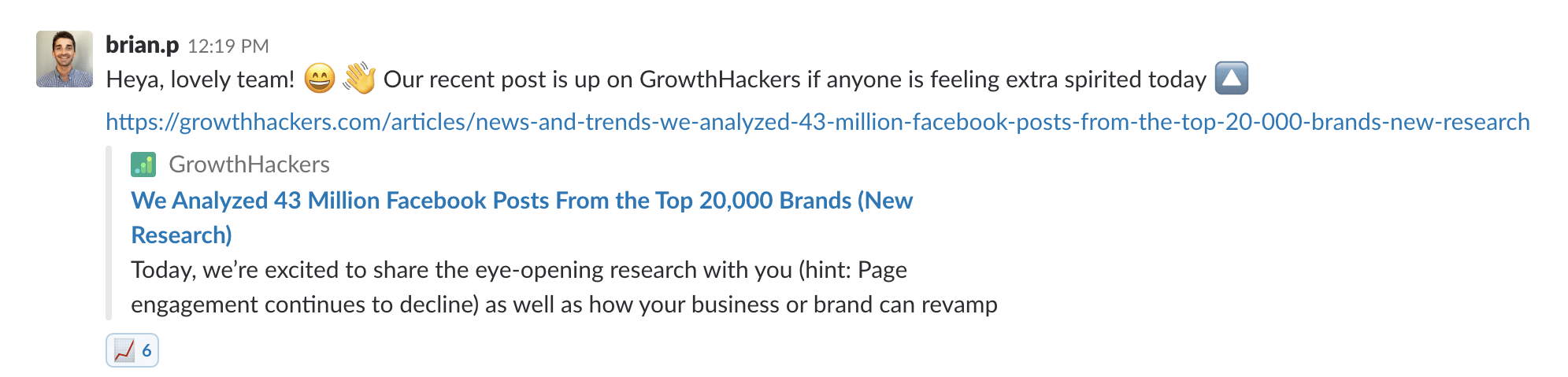 Ask for Content Upvotes on GrowthHackers