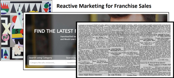 Reactive Marketing for Franchises for Sale