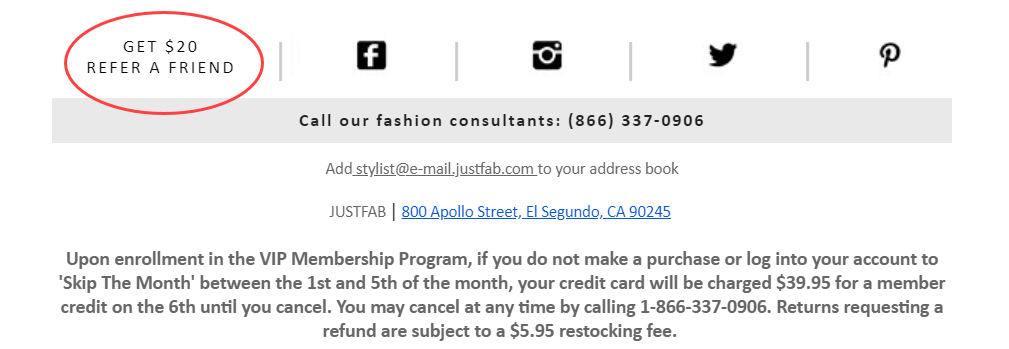 Word of mouth advertising sometimes needs a boost of motivation