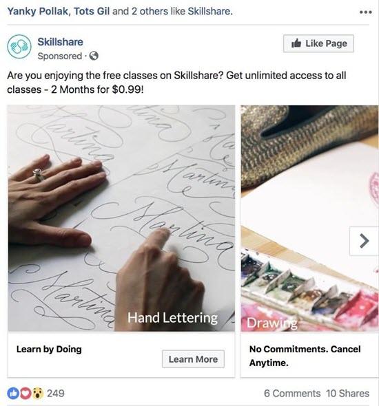 facebook ad guidelines and examples
