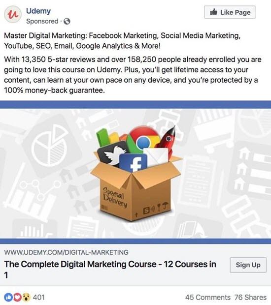 competitive research for facebook ads