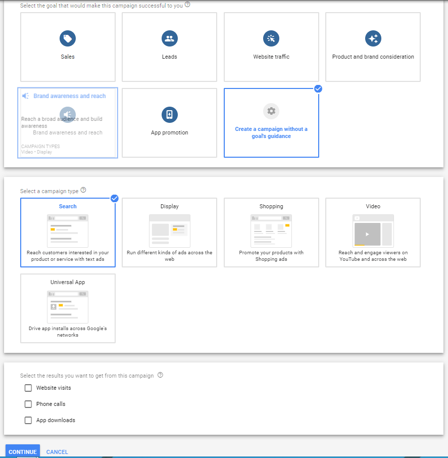 Dynamic Search Ads (DSA) setup 